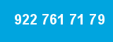 922 761 71 79 922 761 71 79